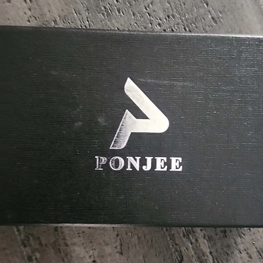 Men's Black and Brown Wallet